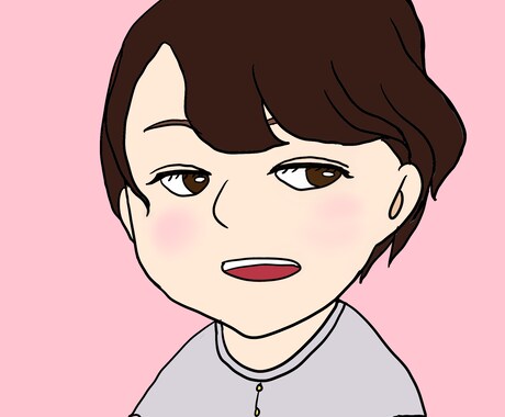 あなたの似顔絵アイコンを制作します SNSやプロフィールにぴったりのオリジナルアイコンです！ イメージ1