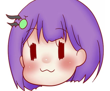 安価で欲しい方向け!!もちもちしたアイコン描きます 最短2日納品!!商用利用込!!お直し1回無料!! イメージ1