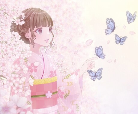 ご希望の全身イラスト、1枚絵描きます イラコン受賞実績有り。女の子のイラストならおまかせ下さい！ イメージ2