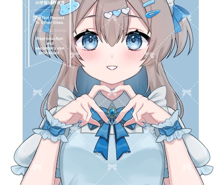 SNS用〜サムネイルまで！可愛い女の子描きます 可愛いお顔をお約束！キュートな女の子を描きます。 イメージ1