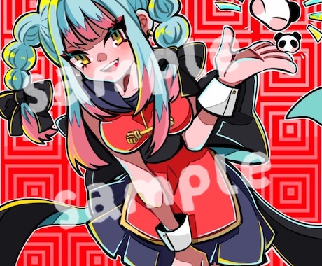 SNS等で使用出来るアイコンを作成します 絵柄はプロフィールのポートフォリオをご覧下さい イメージ1