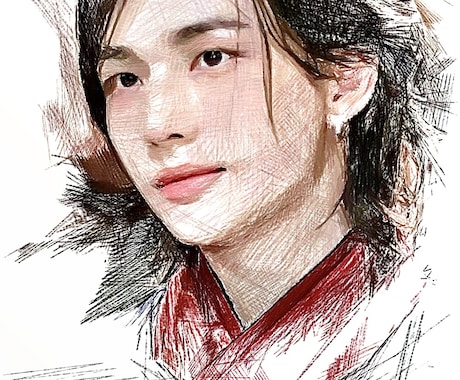 写真に忠実で優しいタッチの肖像画を描きます インスタフォロワー20万人超えのアーティストが直接お取引き！ イメージ2