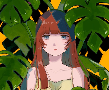優しい雰囲気のSNSアイコンを作成します あなただけの優しい雰囲気のイラストを丁寧に制作します イメージ2