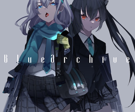 歌ってみた/一枚絵ご依頼受け付けます あなたのオリジナルキャラ・好きなキャラお描きします イメージ1