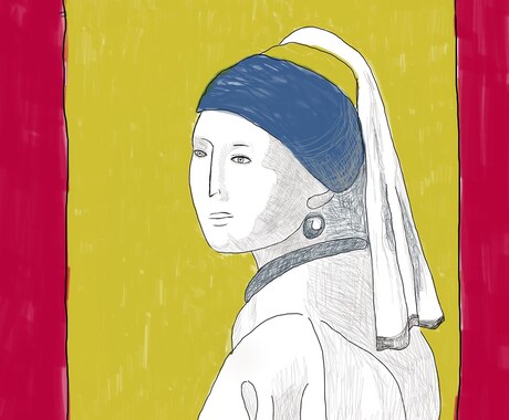 あなたの顔ちょっと変に描きます あなたのことをちょっと変に描きます。ちょっと変に奇妙に イメージ2