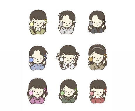 商用OK！オリジナルイラストをお描きします 似顔絵！ペット！なんでもOK！使い方はあなた次第！ イメージ2