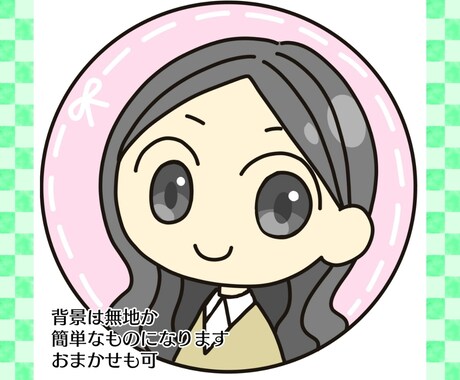可愛くて見やすい絵柄のアイコン描きます 目を引くクッキリイラストのアイコン イメージ2