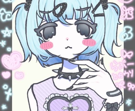ちょい病み可愛い女の子描きます not 地雷 but ちょい病み イメージ2