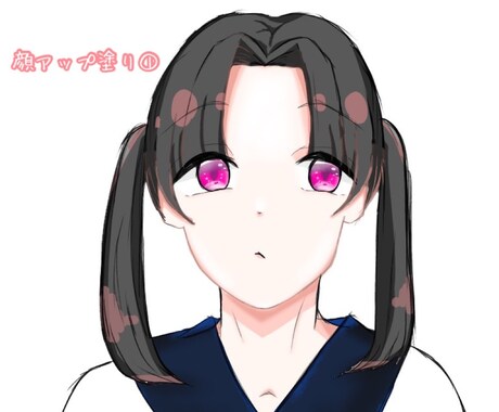 アイコン描きます 可愛いアイコンお描きます顔アップのみです イメージ2