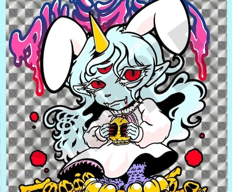 オリジナル48×48ミリシール作成承ります オリジナル48ミリシール(自作シール/裏書きあり)作成 イメージ2