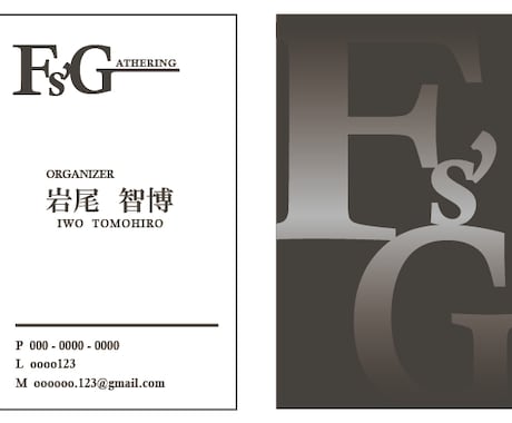 経験と実績であなただけの名刺をデザイン制作します 世界に一つだけのオリジナル名刺を制作します イメージ2