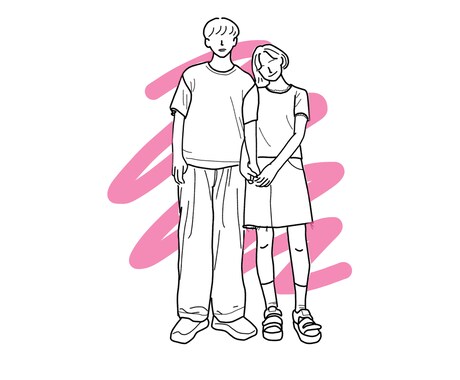シンプルなアイコンやイラストを描きます 被らないオシャレなアイコンを求めてる方へ イメージ1