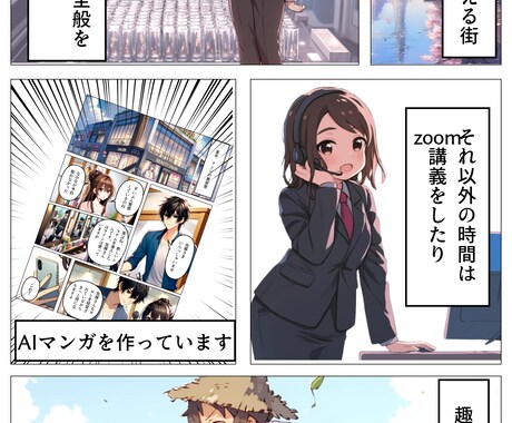 マンガ名刺の作り方教えます 誰でも作れてインパクト大のマンガ名刺をビジネスに活用！ イメージ2