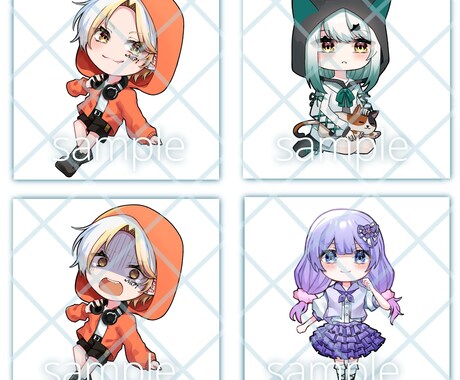 キラキラした眼力の強いアイコンイラスト描きます 実績作りのため8/15まで先着19名様限定価格でお受けします イメージ2
