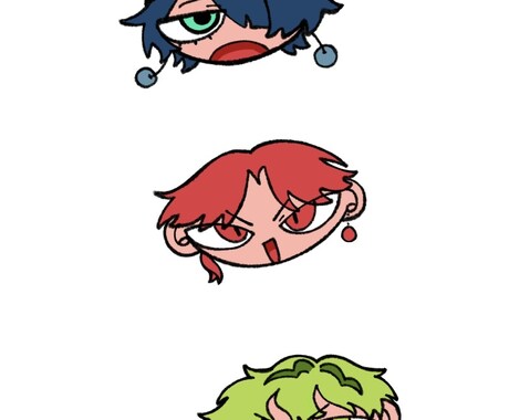 柔らかいタッチでデフォルメイラスト描きます 暖かいて、ゆるく可愛い絵柄が特徴です。 イメージ2