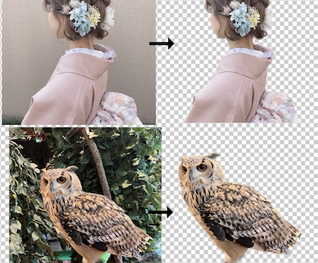 画像の切り抜きします ひとつひとつ丁寧に対応させていただきます イメージ1