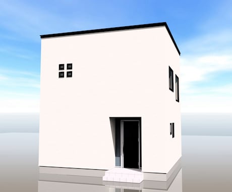 住宅外観パースを作成いたします 新築を検討されている方や興味がある方へ イメージ2