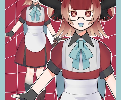 キャラデザ/商用込み◎TRPG/配信立ち絵描きます 一緒にキャラのこだわりポイントを詰め込みましょう！ イメージ2