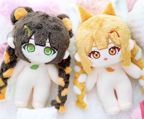 オリジナルのぬいぐるみ制作します 可愛いお顔のぬいぐるみを制作します イメージ1