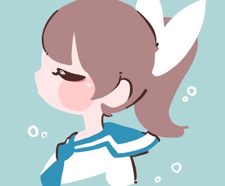 ゆるふわアイコン描きます ふわふわもちもちのアイコンを描きます イメージ2