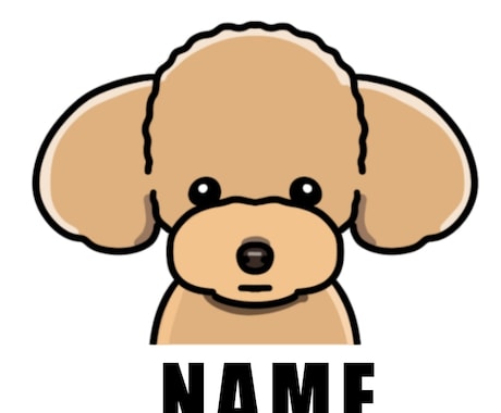 シンプルで似ているペット似顔絵を描きます グッズにすると普段使いできるシンプルオシャレな似顔絵 イメージ1