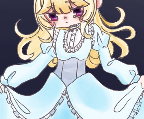 厚塗りイラスト制作します サムネイル、待機画面用、TRPG用立ち絵etc. イメージ2