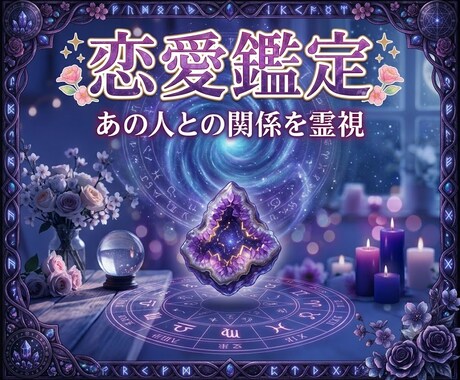お相手の本音を見抜き、恋の流れを修正します 復縁 音信不通 片想い 恋の行方をハイブリッド占術で視ます イメージ1