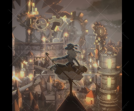 アニメ風イラスト制作いたします 【最短8日】動画用/1枚絵/立ち絵/挿絵など承ります！ イメージ2