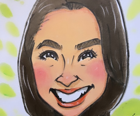かわいいタッチの似顔絵を描きます イメージ1