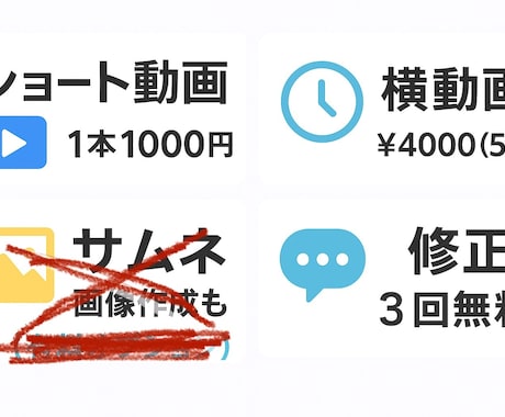 格安！ショート動画1本1000円！動画編集承ります イメージ1