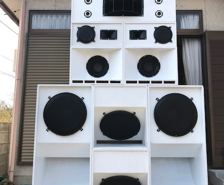 自分だけのオリジナルスピーカーを制作します 市販のものじゃ