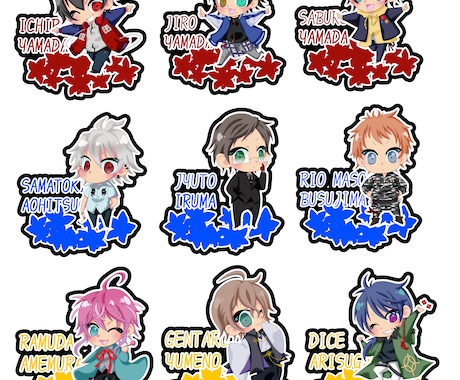 SNS等のアイコンやヘッダーなどのイラスト描きます 版権キャラクターイラストなどを主に描きます。 イメージ2