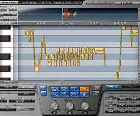 ボーカルデータのピッチ編集とノイズ除去を行います プロミュージシャンの技法による音声データの編集 イメージ2