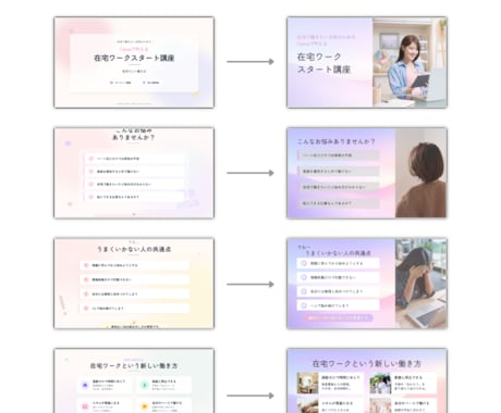 Canvaで講座・セミナー資料を作成します 世界観が伝わる、自分で編集できる講座スライドへ イメージ2