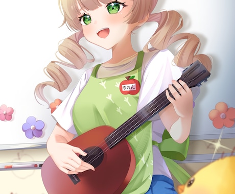Vtuber/アイコン/MVなどの1枚絵を描きます SNS・配信活動等に映える印象的なイラストをお届けします！ イメージ2