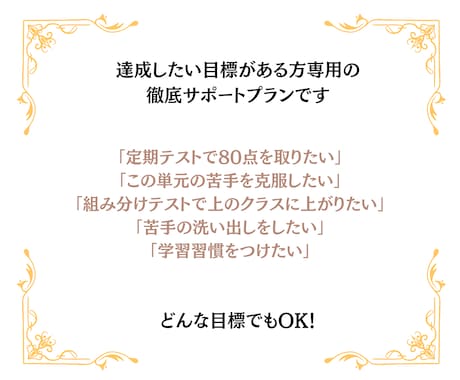 現役塾講師が1ヶ月パーソナル指導致します 計画作成・宿題提供・到達度チェックまでまるっとお任せ下さい！ イメージ2