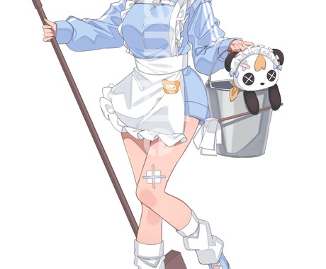 キャラデザ/その他イラスト製作承ります キャラデザや立ち絵/一枚絵のイラスト製作を募集してます！ イメージ2