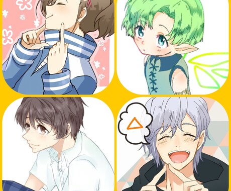 イラスト、アイコン承ります イメージ1