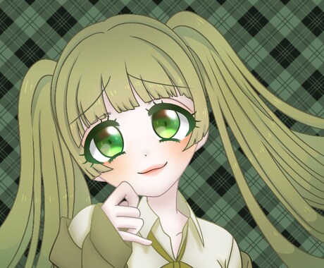 コテキャラ・アイコン・ヘッダー画像描きます オリキャラもお任せ下さい！！女の子キャラ得意です！ イメージ1