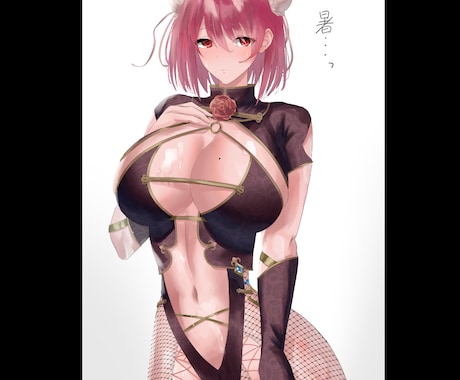 イラストオーダー即日対応で女の子描きます セクシーな女の子を描くのが得意です イメージ1