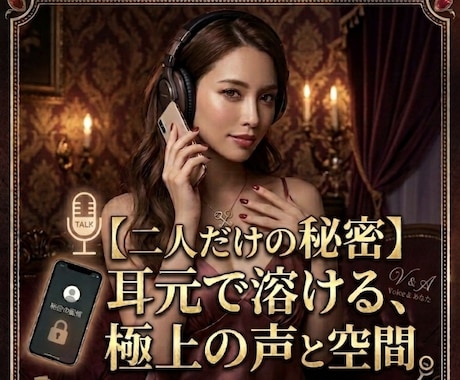 女性専用　今日から私が秘密のボイス恋人になります 甘いささやきから、愛のあるお叱りまで。望むままの声を届けます イメージ2