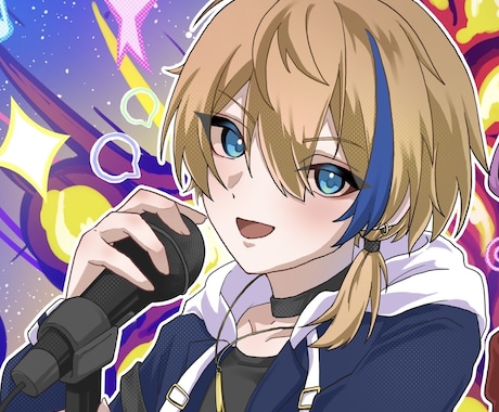 SNSアイコンに使えるバストアップイラスト描きます あなたのオリジナルキャラクターをアイコンにしませんか？ イメージ1