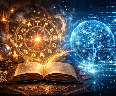 伝統スピリチュアル×AI分析｜未来を読み解きます 伝統的占術とAIの分析を融合させた、新時代の鑑定スタイル イメージ1