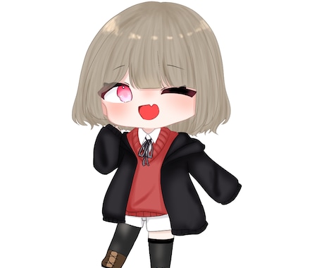 実績作り価格！ゆるふわイラストお描きします かわいい女の子、中性的な子が描くのが得意！ イメージ1