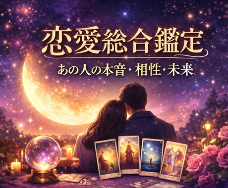 恋愛占い│不安な恋の答え、すべて視ます • 信じたいけど、確かめたい恋があるあなたへ イメージ1