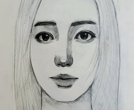 鉛筆画をご自宅にお届けします 好きな写真を思い出に絵として残す イメージ1