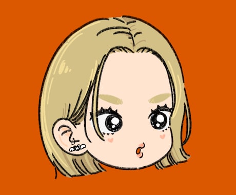 SNS用のアイコンイラストを制作します イメージ1