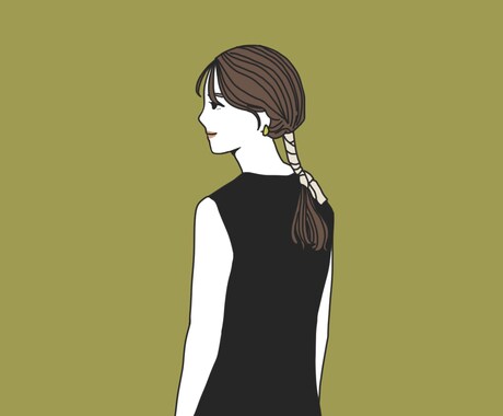 シンプルでおしゃれな似顔絵描きます ご要望をお聞きしながら丁寧に仕上げます イメージ1