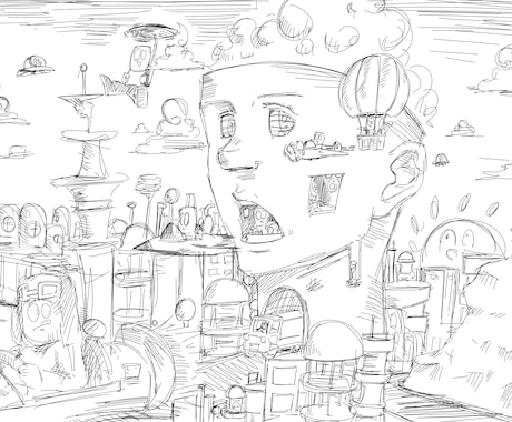 漫画風のパキッとしたイラストを描きます イメージ1