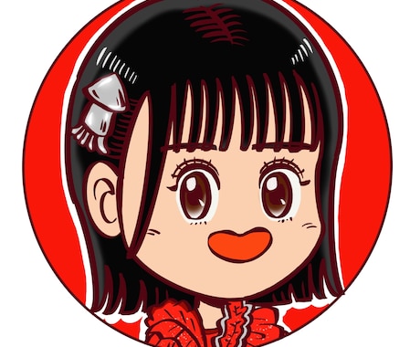 シンプルでわかりやすい似顔絵アイコン描きます 誰からも好感を持たれるような似てる似顔絵お描きします。 イメージ2